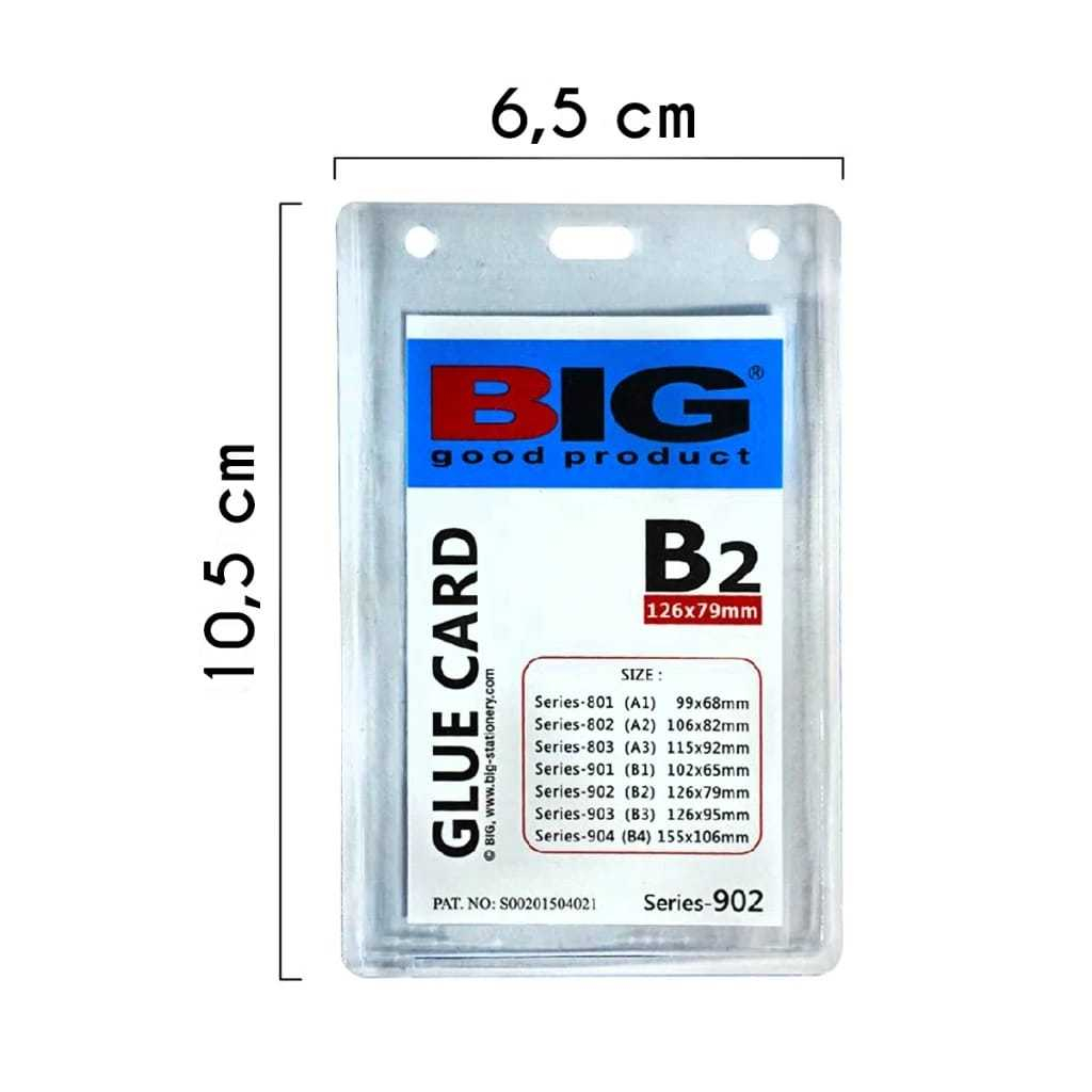 GLUE CARD / EVENT ID CARD / NAME ID CARD / MIKA ID CARD / PORTRAIT ID CARD / ID CARD B2 BIG 902