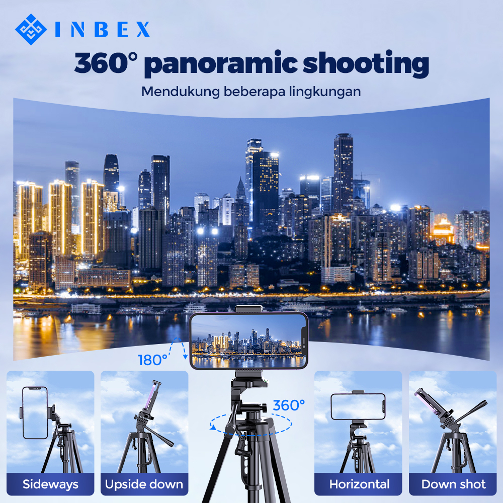 ใหม่ INBEX IB-2R 170 ซม.อาชีพขาตั้งกล้องกล้องมือถือบลูทูธระยะไกลเนื้อหาระยะไกลบลูทูธระยะไกล