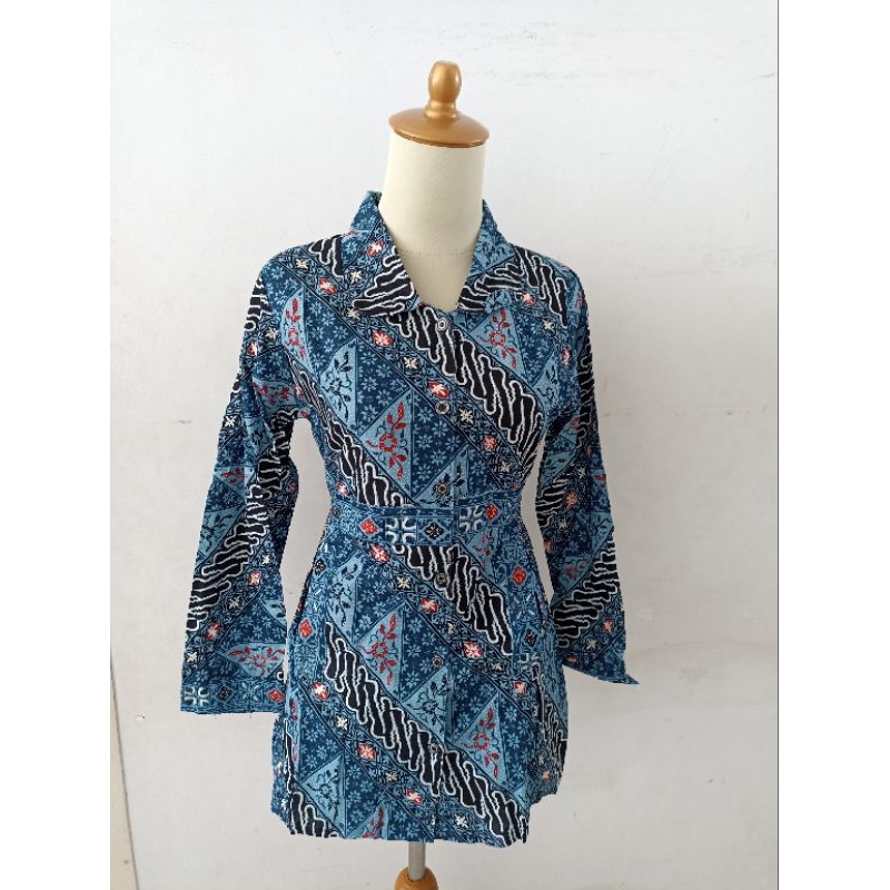 ผู้หญิง BATIK BLOUSE - CODE 507CB223 (4B2F) BIG SIZE AVAILABLE