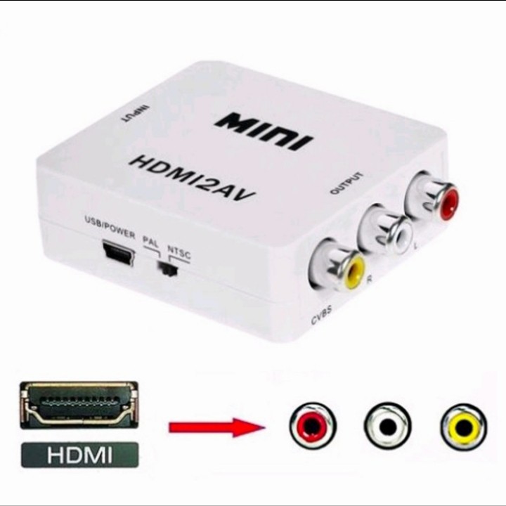 ตัวแปลง Hdmi เป็น av ตัวแปลง hdmi2av