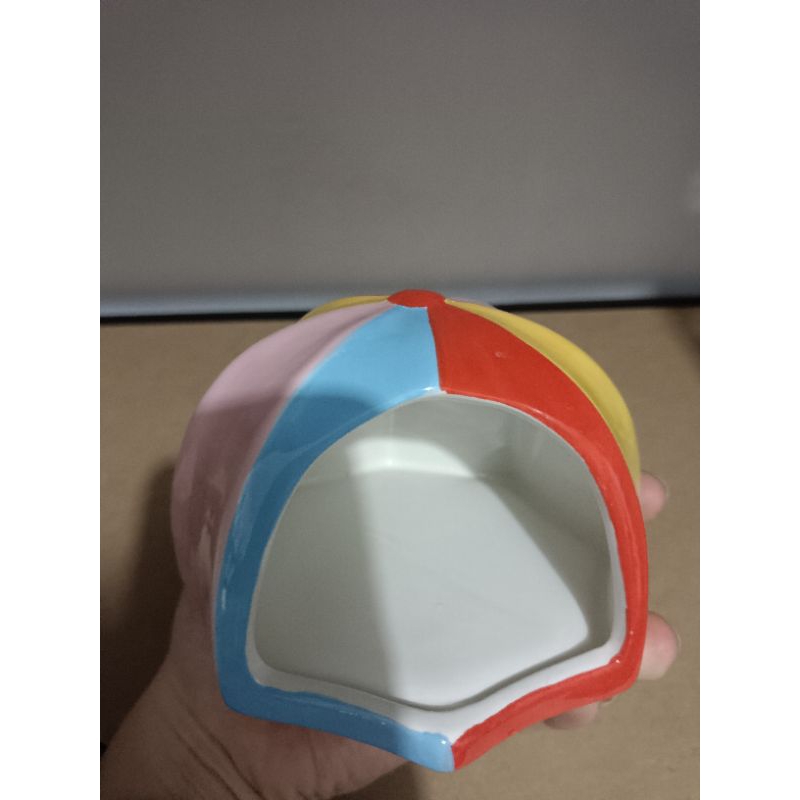 TENDA Hamster House / Hamster Hideout Rainbow Tent Motif