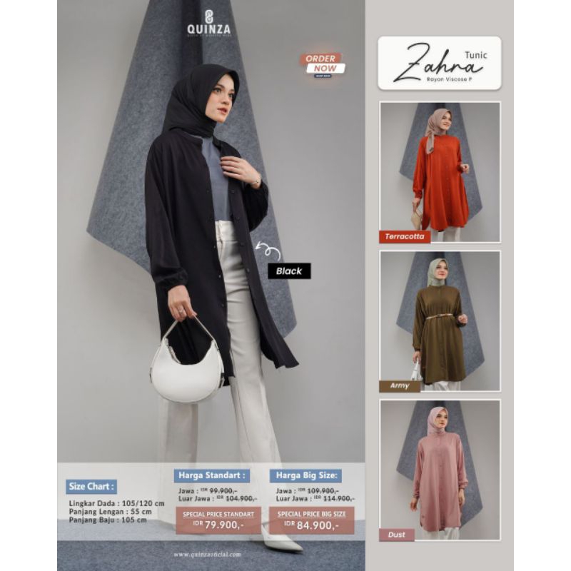 ZAHRA TUNIC โดย QUINZA