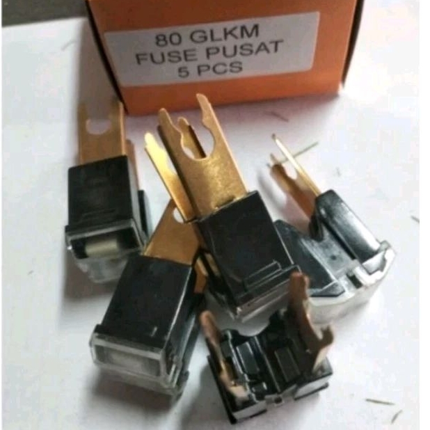 5 ชิ้น CENTER FUSE / CENTER FUSE WITH STICK LEGS / GLKM - 80A