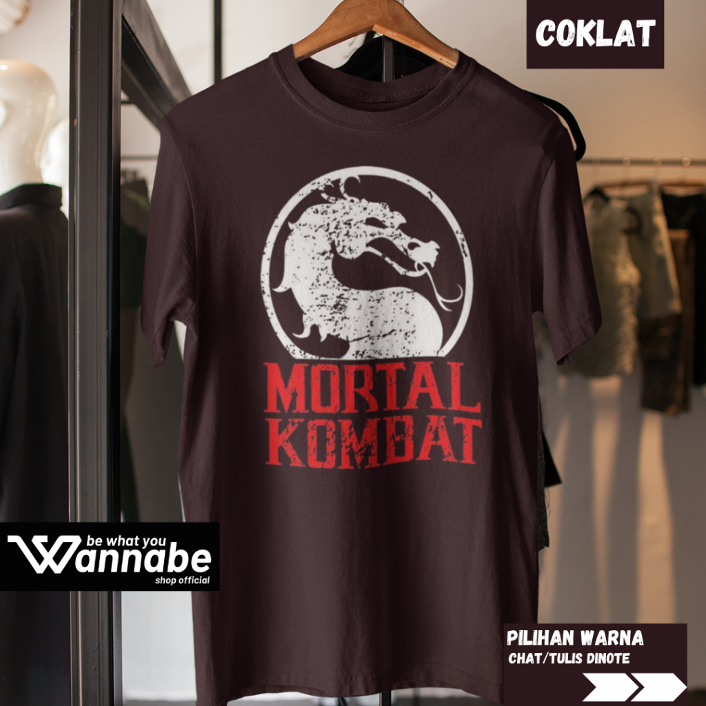M0RTALCOMBAT GAME เสื้อยืด SIZE S - 7XL PREMIUM BIGSIZE JUMBO เสื้อยืดและเสื้อยืด CHILDRENS READY