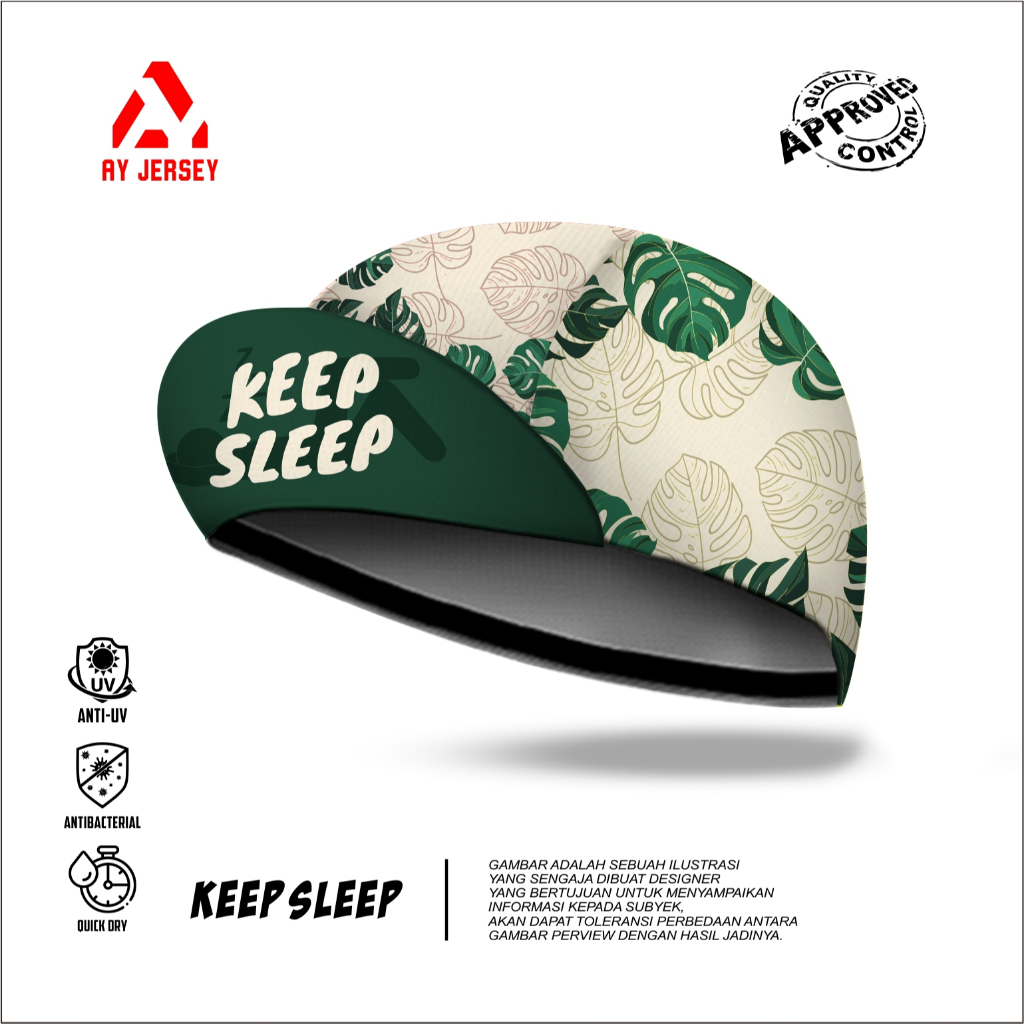 CYCLING CAP RUNNING HAT | เสื้อเกราะ CYCLING | KEEP SLEEP