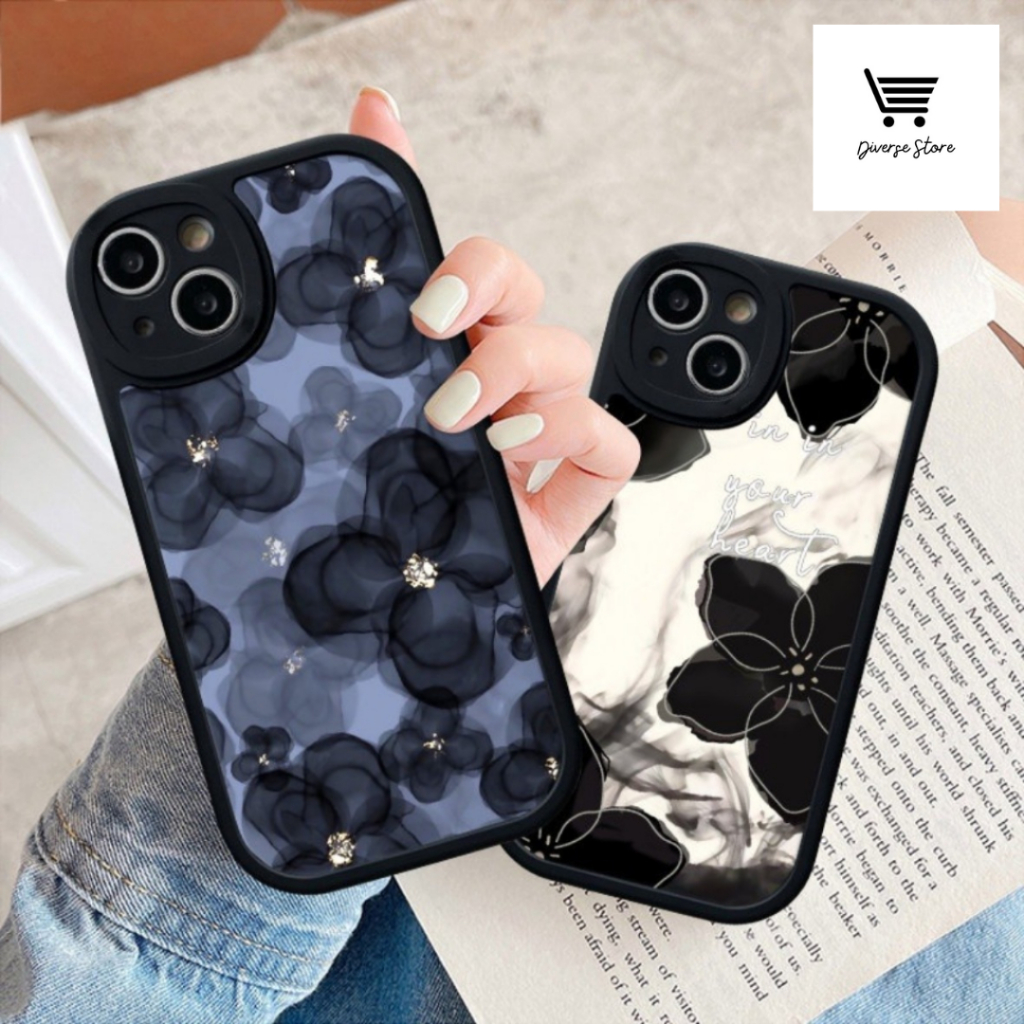 DS028 SILICONE SOFT CASE SOFTCASE CASING LUXURY FLORAL CASE สําหรับ SAMSUNG A05S A05 A15 J2 PRIME GR