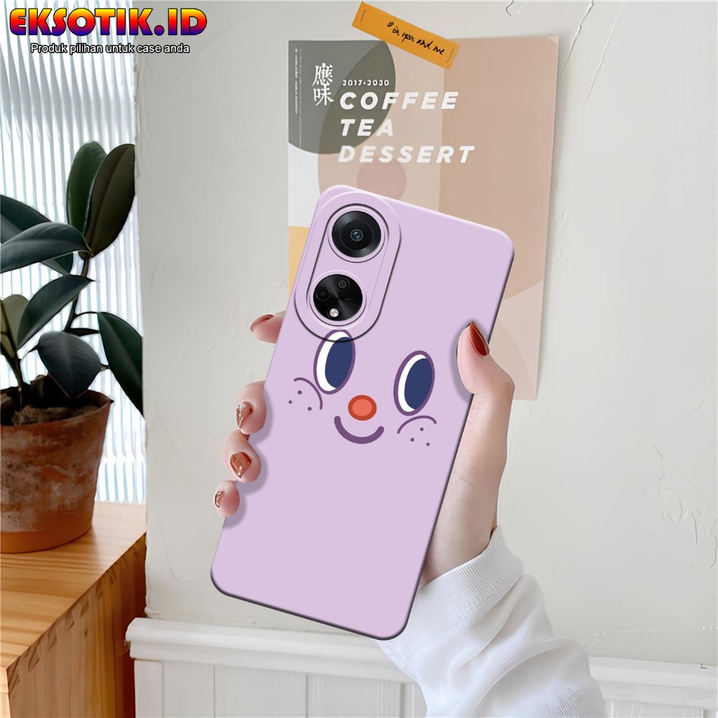 เคส Oppo A98 5G - เคส Oppo A98 5G - เคสแฟชั่นล่าสุด - Oppo A98 5G Silicone - Cool and Cute Motif - เ