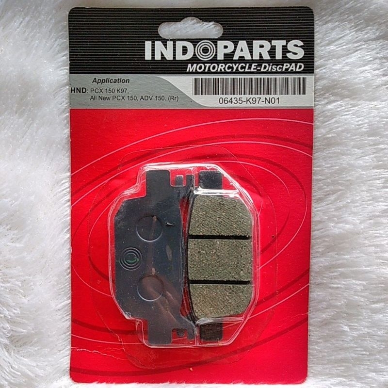 ผ้าเบรคหลังสําหรับ pcx 150/160 06435-K97-N01 เดิม INDOPARTS