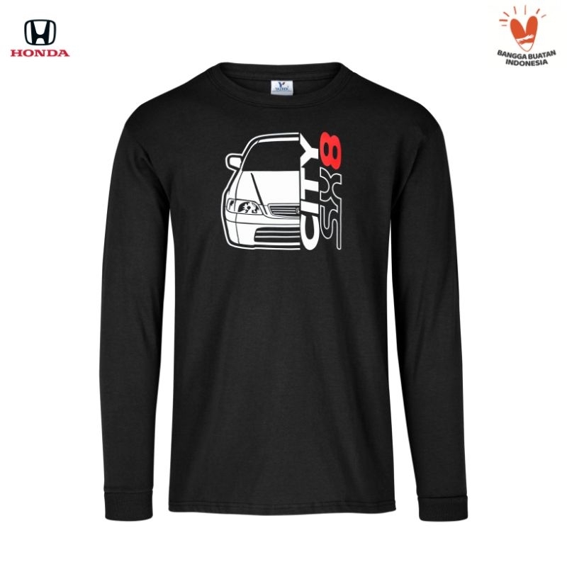 เสื้อยืดแขนยาว Honda City SX 8