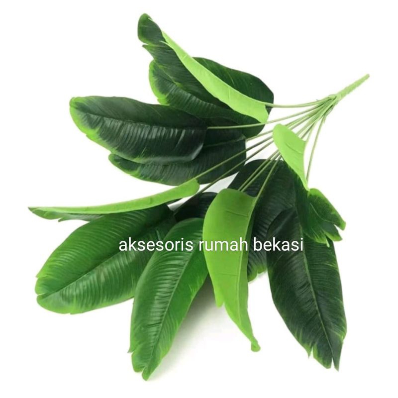 FAKE BANANA TREE/ศิลปะ BANANA LEAVES/ต้นไม้พลาสติกประดิษฐ์