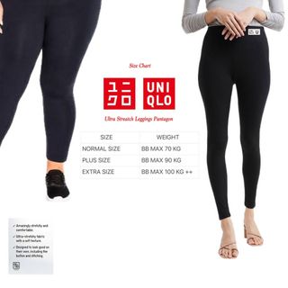 LEGGING UNIQLO QUALITY PREMIUM FULL TAGG LABEL AND BOX