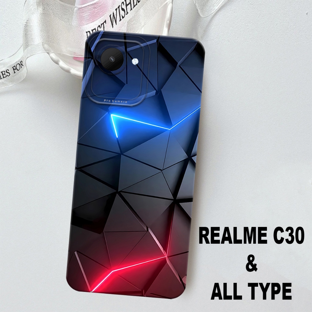 AC32/SOFTCASE PROCAMERA REALME C30 และ ALL TYPE ABSTRACT MOTIF/SOFCASE/SILICON/SILICONE/PRO CAMERA