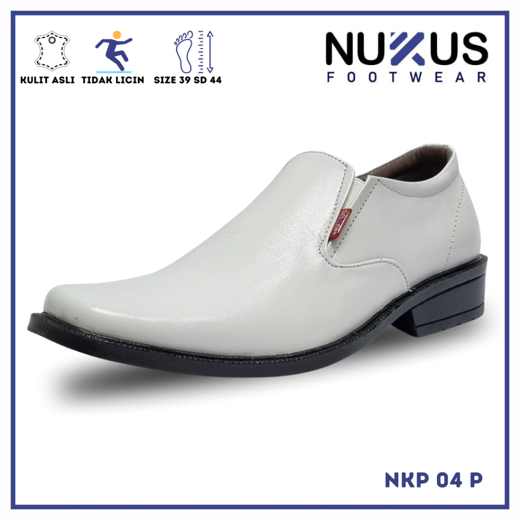Nukus รองเท้าโลฟเฟอร์ผู้ชายหนังวัวแท้ - NKP 04 GB