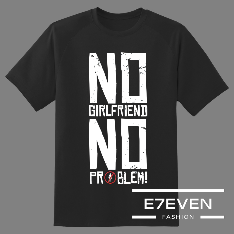 Katun เสื้อยืดสําหรับผู้ใหญ่สําหรับผู้ชายและผู้หญิง JOMBLO MOTIF NO GIRLFRIEND ADEM COTTON