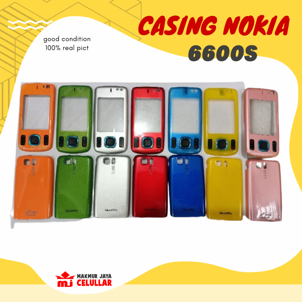 เคสผลิตภัณฑ์ดั้งเดิม Nokia 6600S