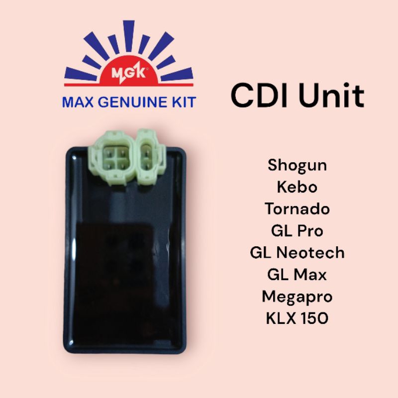 Mgk CDI UNIT SHOGUN KEBO/TORNADO/GL PRO/GL NEOTECH/GL MAX/MEGA PRO/KLX 150