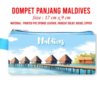 GANTUNGAN Maldives ของที่ระลึกกระเป๋าสตางค์กระเป๋าแผ่นรองเมาส์ Pin แม่เหล็กพวงกุญแจ Landmark โดย Country Maldives