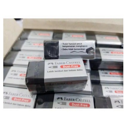 Hitam Small Black Faber Castell Eraser/ยางลบ Faber Castell สีดําขนาดเล ็ ก