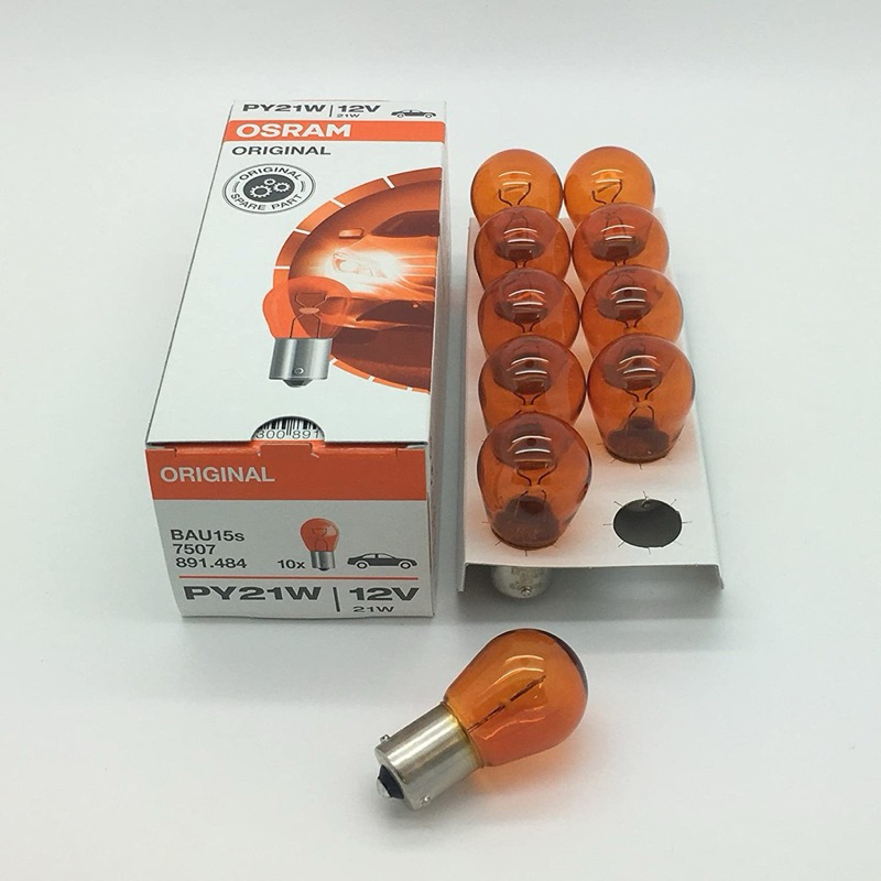 Osram 7507 PY21W BAU15S 12v 21W