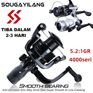 Sougayirang Reel PACING 5.1: 1 gigi dari pegangan EVA 2000/4000 Series 230g/8.0oz Gulungan Rotasi Hitam/Merah