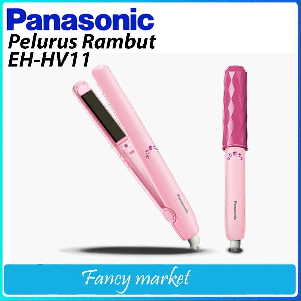Panasonic EH HV11 Straight &amp; Curl Straightner/Panasonic Hair Vise ใหม ่