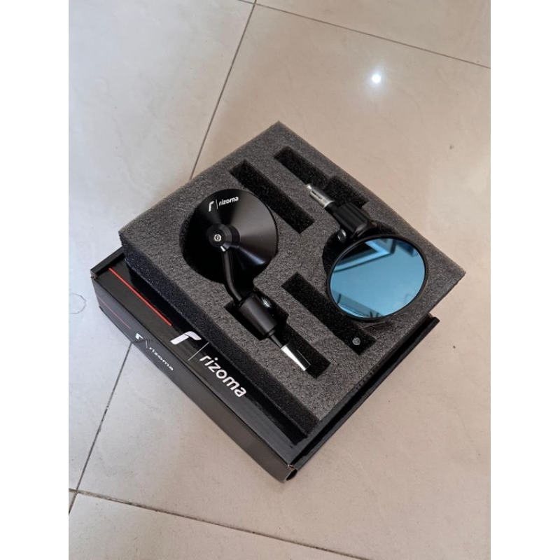 Bar End Mirror Oberon Rizoma Full Cnc Vespa Universal