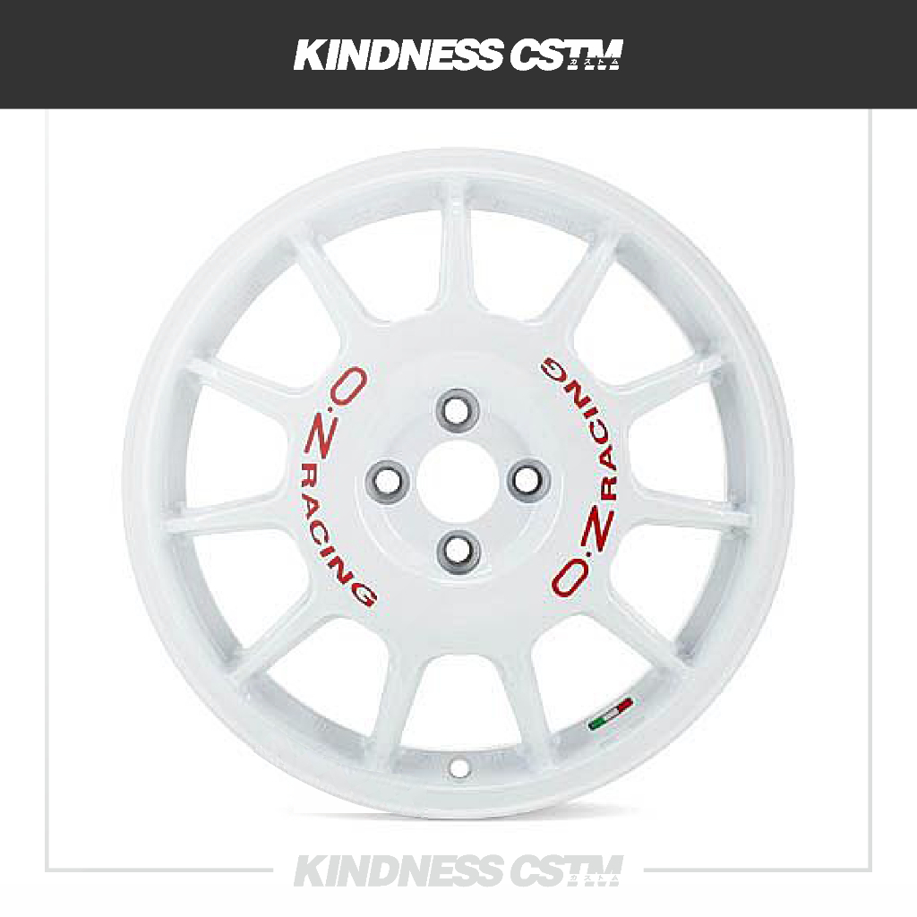 สติ๊กเกอร์ velg สําหรับ oz racing rally legend OZ Sport สติ๊กเกอร์