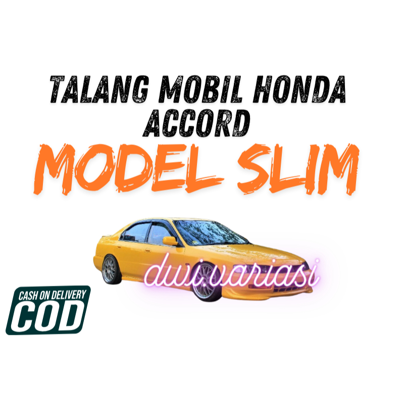 HONDA ACCORD CIELO slim Model Car Gutter สําหรับ 1995-2004