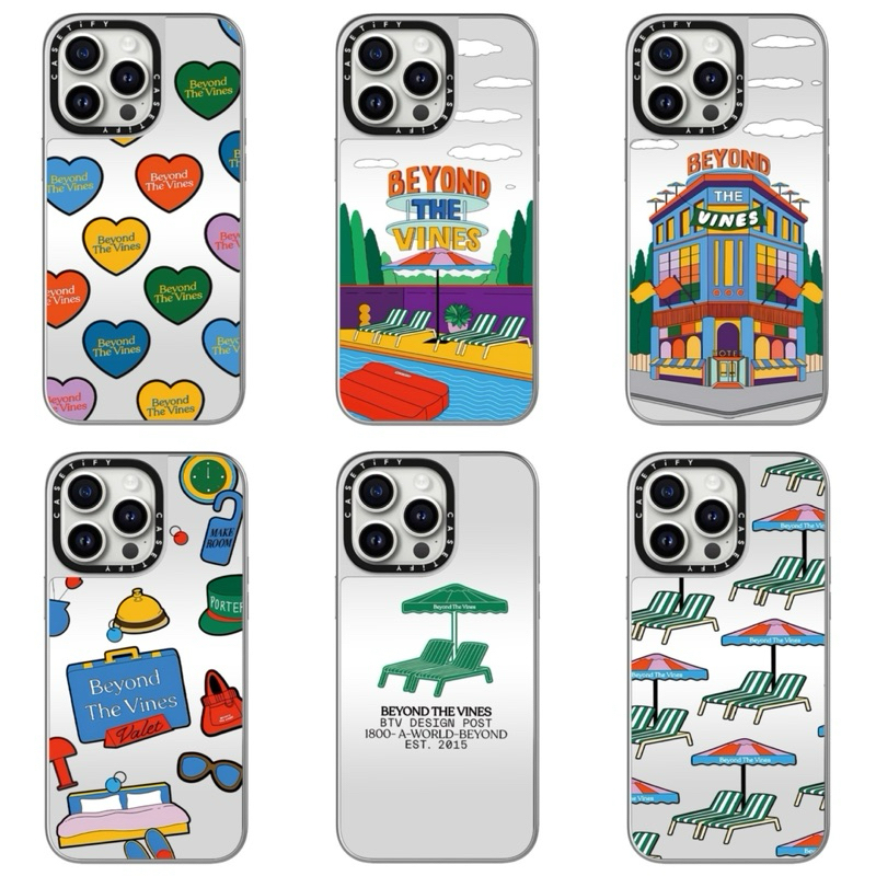 !!️ PRE-ORDER !!️ CASETIFY BEYOND THE VINES MIRROR SILVER PLATING CASE IPHONE 11 12 12 PRO 12 PRO MA