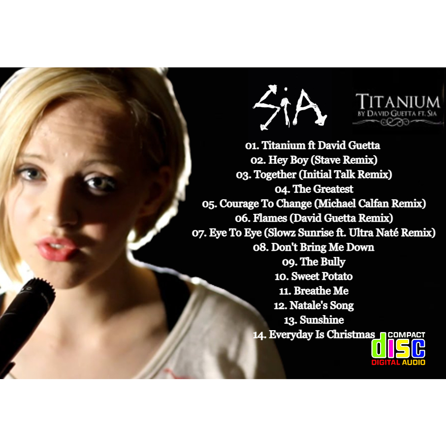 Cd Audio - Greatest Hits Of SIA - Titanium VOL 05