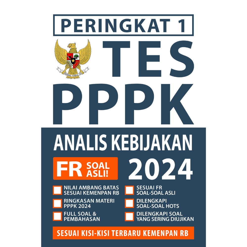 สื่อ Eduka - Rank 1 PPPK POLKY ANALIS 2024