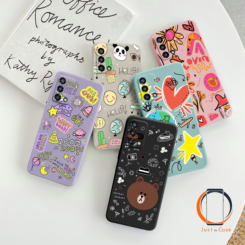 เคส Macaron Softcase TPU (UV17) Oppo A18 A17 A17K A16 A16K A16E A38 A52 A53 A54 A55 A57 A58 A74 A76 