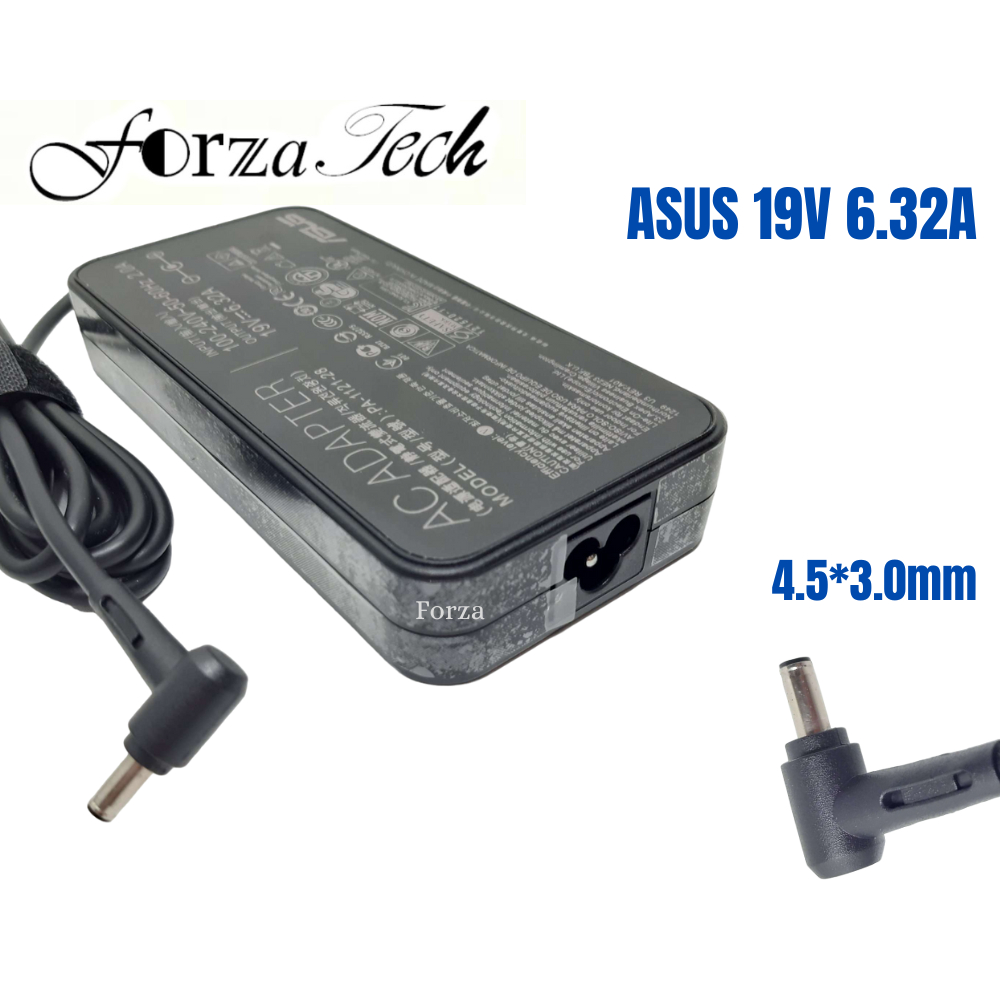 อะแดปเตอร์ Ac Zenbook Pro 15 Flip OLED Q535UD Q536FD Q537FD/19V 6.32A (4.5*3.0 มม.) ใหม่