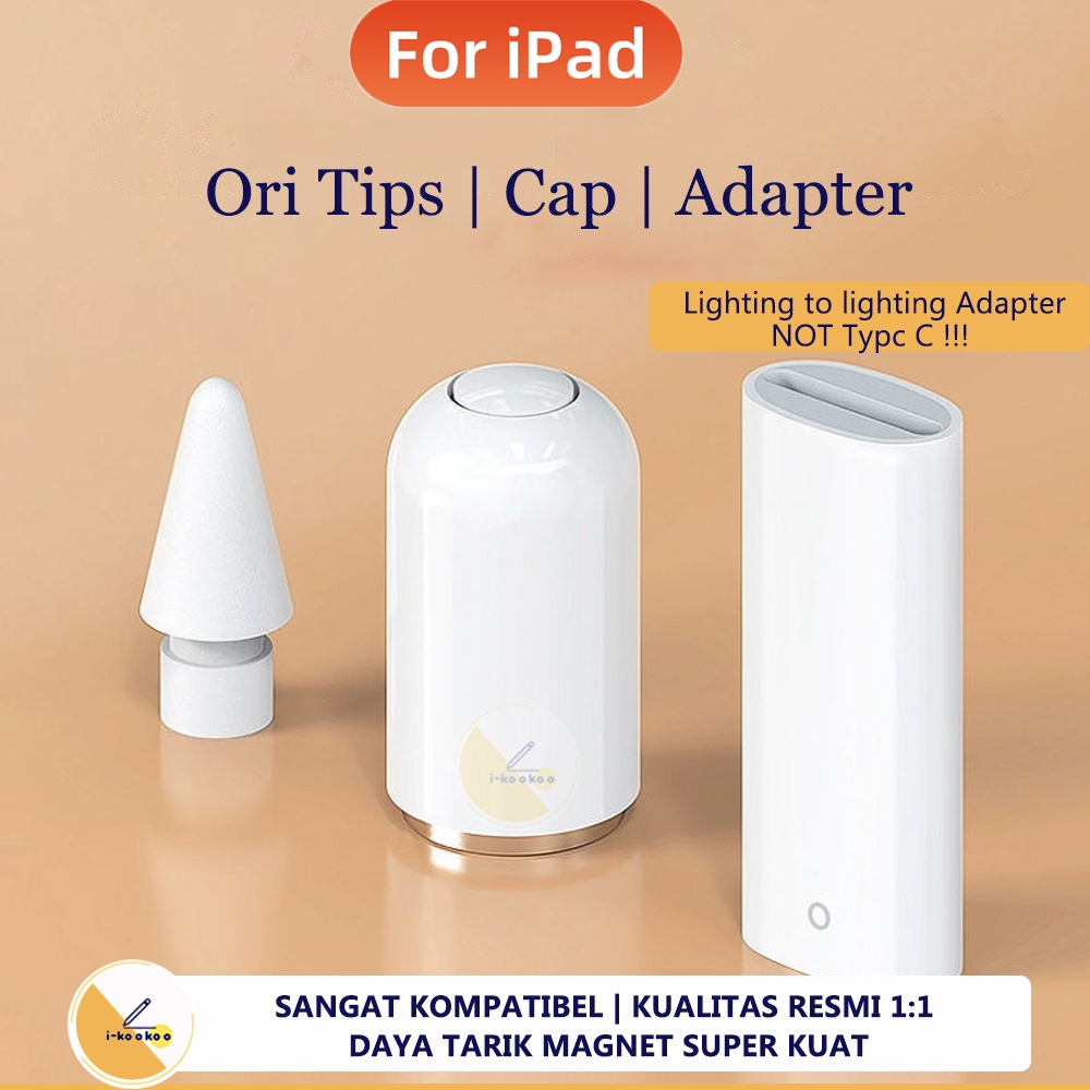 I-kookoo Apple Pencil 1 Magnetic Cap สําหรับ 1 Gen Apple Pencil Cover / Apple Pencil Charger Adapter