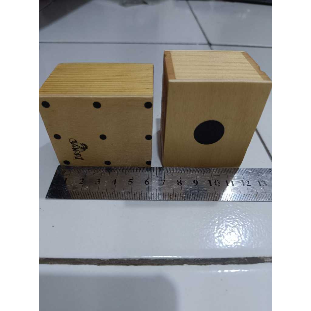 Mini Cajon Acoustic - กล่องกลอง Kajon Travel - Kahon Musik Percussion