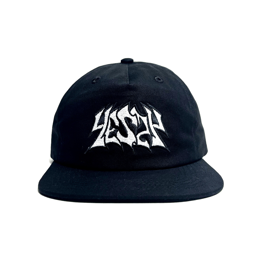 YESZY.MFG - หมวกสีดําเฉือน