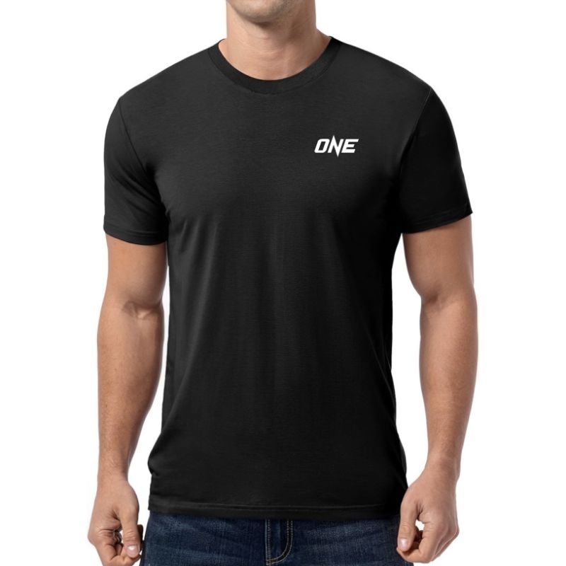 One Championship Logo T-Shirt Mens Short Sleeve body fit T-Shirt