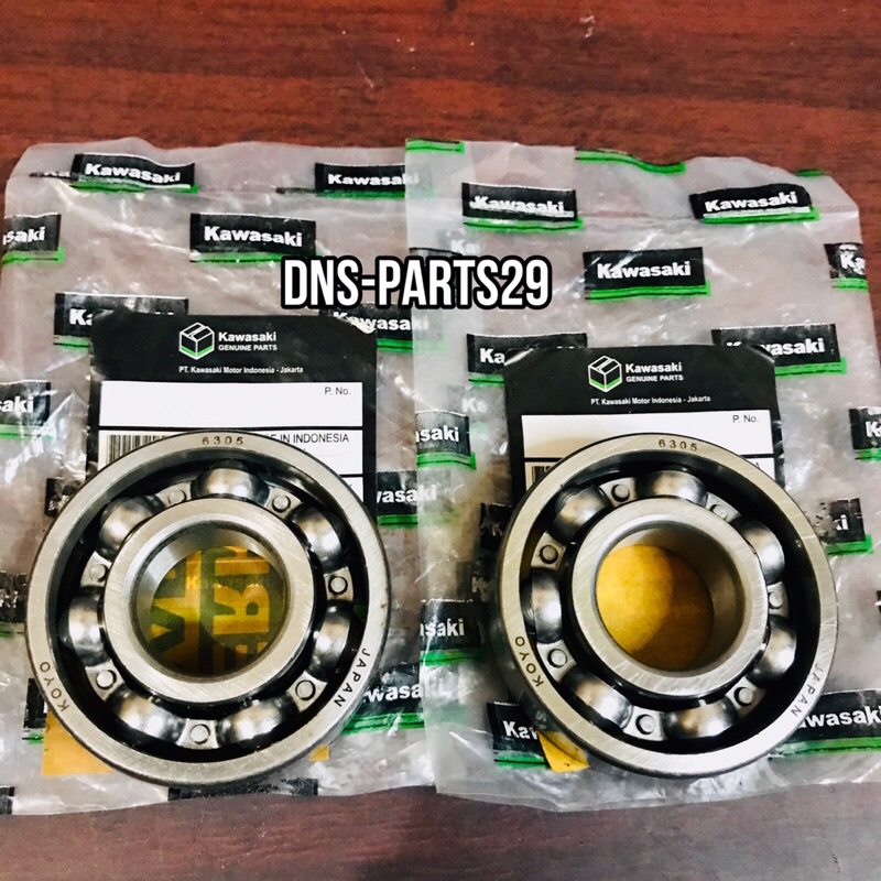 แบริ่งเพลาข้อเหวี่ยง (6305-6305) KAWASAKI KLX 150 D-TRACKER 150 KOYO JAPAN