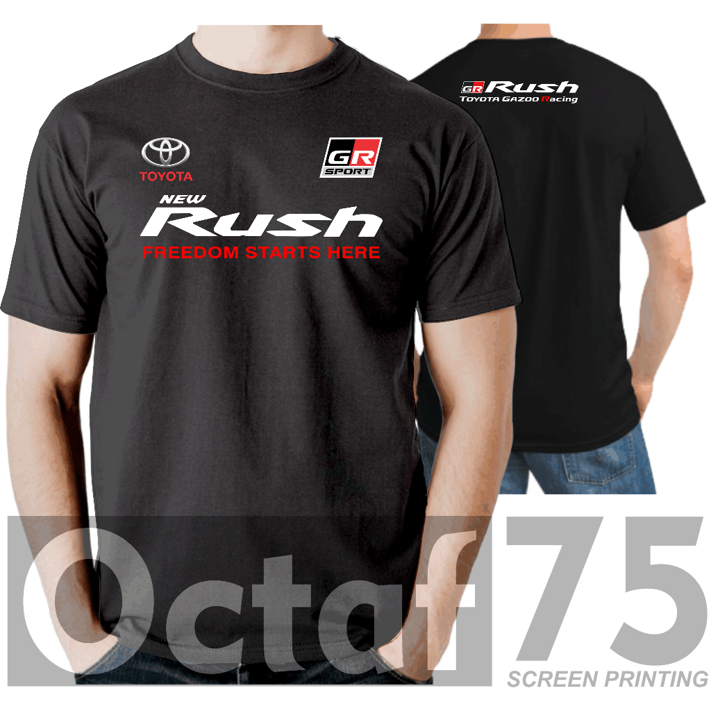 RUSH GR SPORT เสื้อยืด Toyota Gazoo Racing
