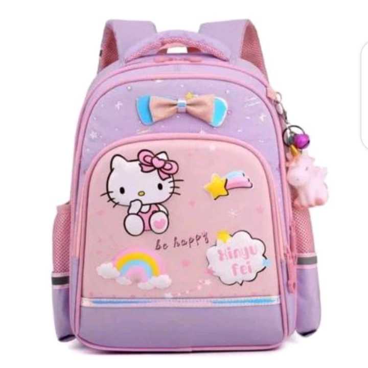 Tas Bagpack Taz School Backpack Ramsel Ts กระเป๋าเป้เด็กเด็กผู้หญิงโรงเรียนกระเป๋าเป้สะพายหลัง Ansk 