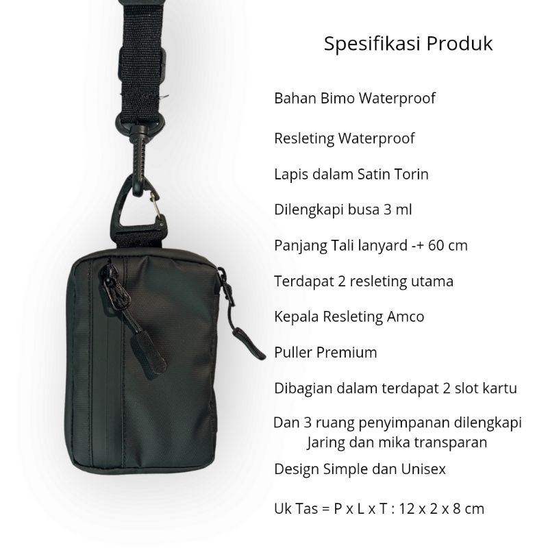 Sako Wallet Pouch Pocket Premium Waterproof Card Wallet for Men and Women Joya - รูปที่ 5