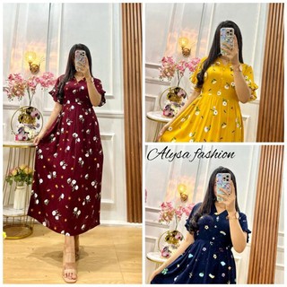 NALLA LONG DRESS/DASTER MOTIF KEKINIAN/DASTER CANTIK/DASTER TERBARU