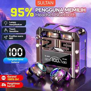 TWS M25 Headset Bluetooth GAMING Earphone Bluetooth Wireless Bass Headphone Bluetooth 5.3 Full Bass