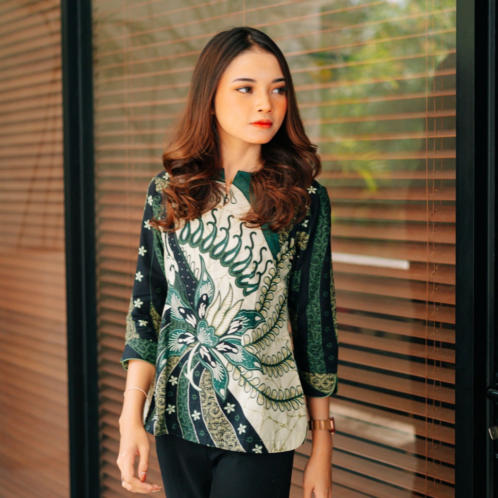 My Aksa Batik Womens Blouse Hyuna Harish
