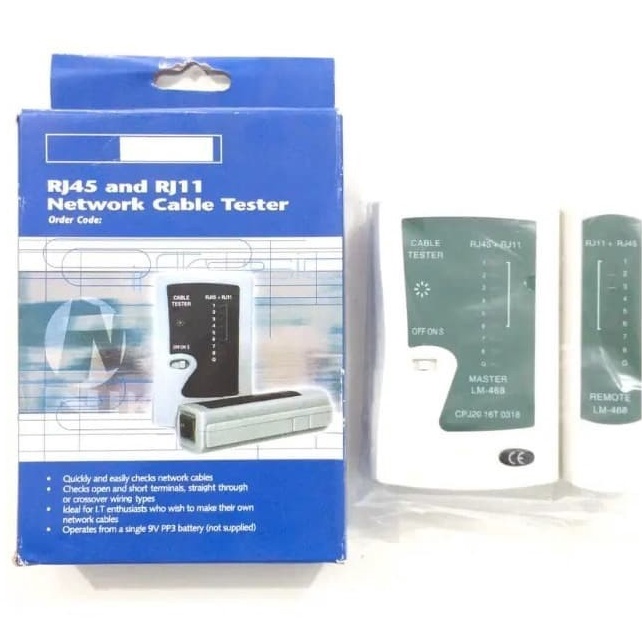 IMMEDIATELY SEND Lan RJ45 Tester