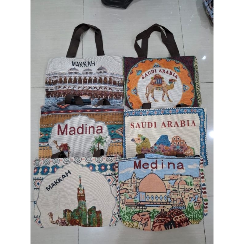 HAJI UMRAH SOUVENIR BAG MAKAH CAMEL DUBAI MADINA HAJI SOUVENIR