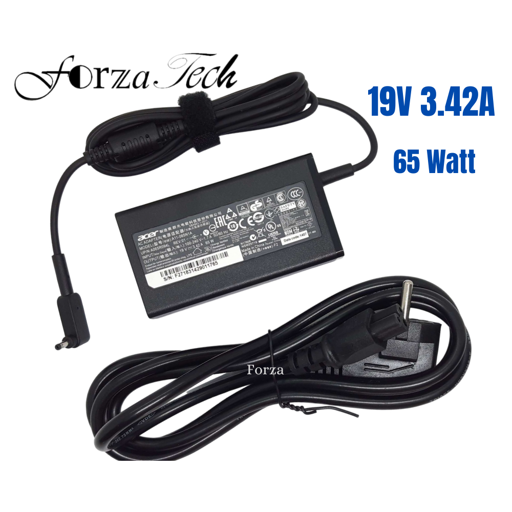 อะแดปเตอร์ Ac ACER Aspire R7-371T R5-571T/19V 3.42A (3.0*1.0mm) 65W ใหม่