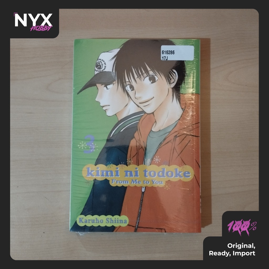 Kimi ni Todoke (จากฉันถึงคุณ) Manga Komik English Import เล่ม 3