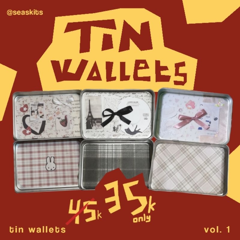 TIN WALLET | ALTOIDS WALLET LIMITED STOCK vol. 01 โดย Seiskits READY AND CUSTOM