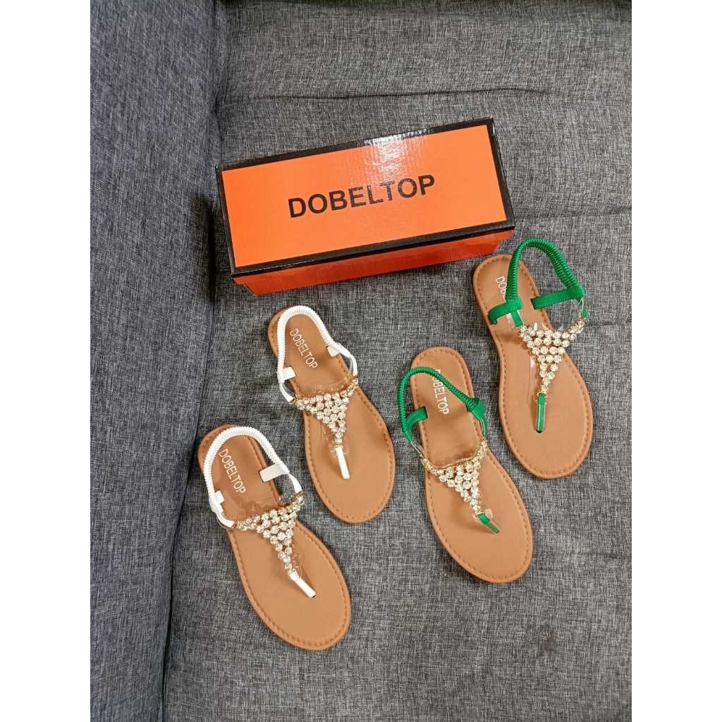 รองเท้าแตะแฟชั่นเกาหลี Dbltop Q16
